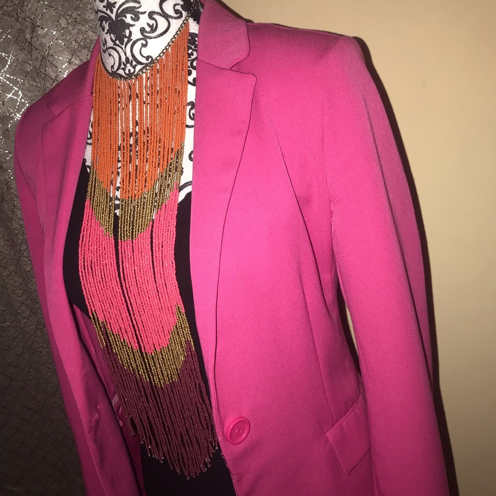 Hot Pink Blazer!!